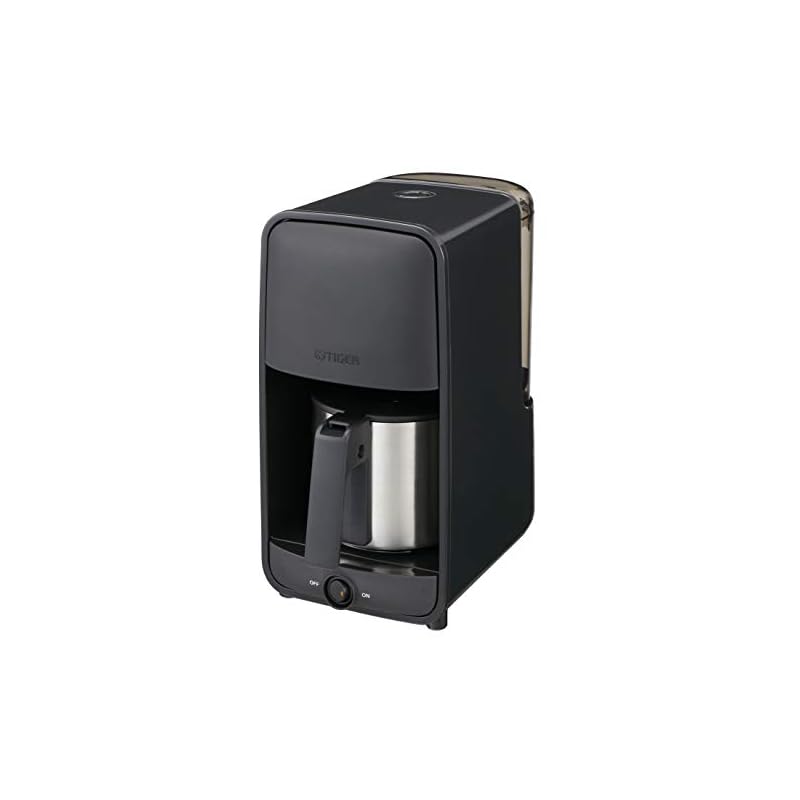 タイガー魔法瓶(TIGER) コーヒーメーカー シャワードリップタイプ  0.81L 6杯用 ブラックADC-N060K