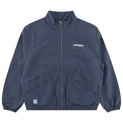 アンブロ リネンライク スタンドカラー ブルゾン ウィンドブレーカー UR121CJK35OBL 13,409円
