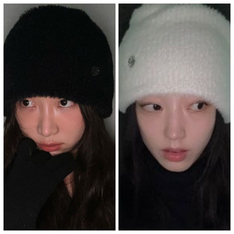 【FLAREUP】 FUR KNIT BEANIE : 2COLORS