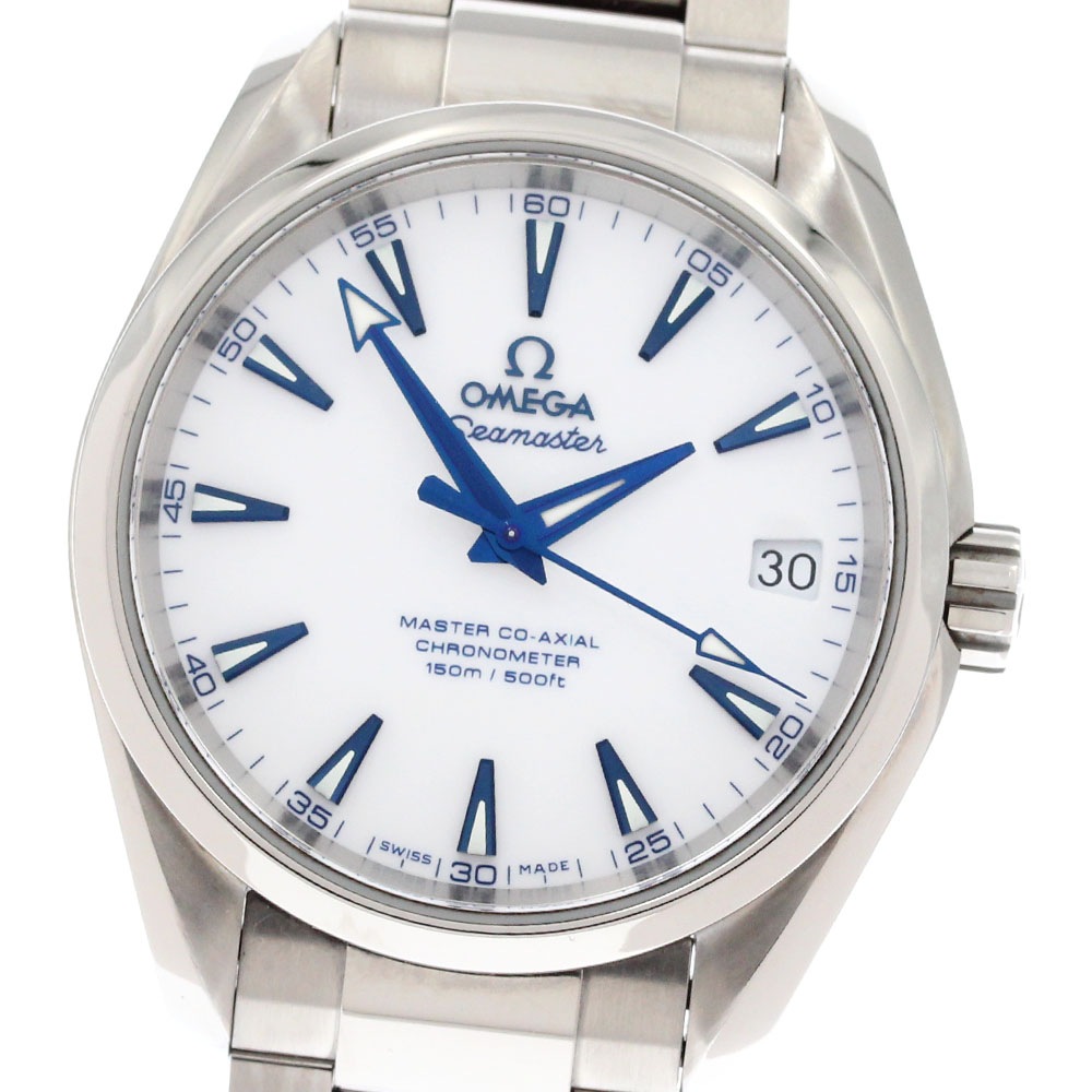 オメガ OMEGA 231.90.39.21.04.001 シーマスター アクアテラ グッドプラネット コーアクシャル 自動巻き メンズ 美品 保証書付き_877583【中古】
