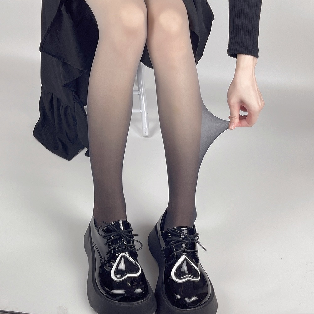 【1つ買うと10つ無料】純粋なウルトラ薄いアンチフックシルクランダムカットグラデーションカラーストッキングミレニアム薄いパンスト