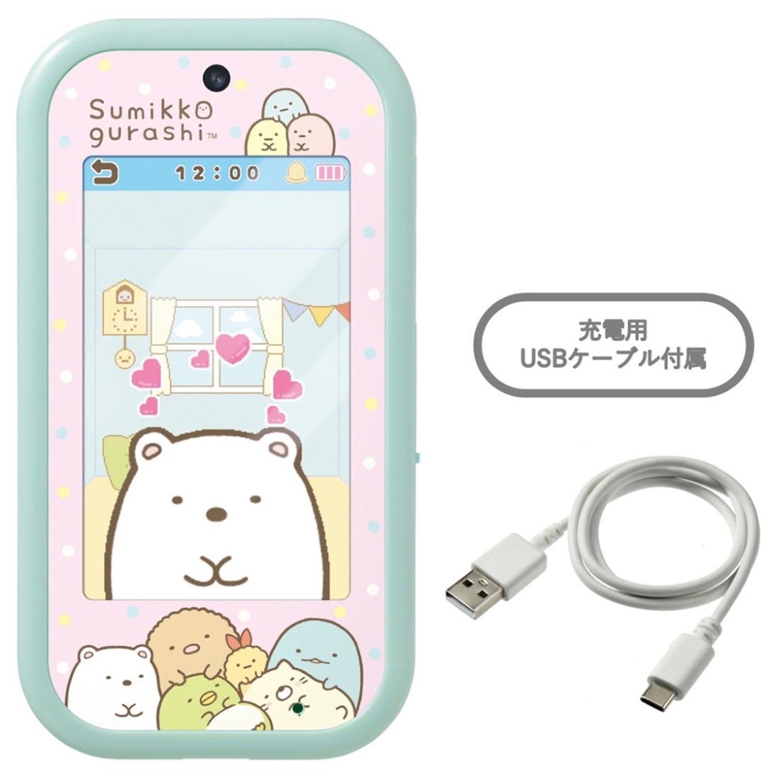 タカラトミー すみっコぐらし 大きな画面で世界が広がる！　すみっコスマホワイド スミッコスマホワイド