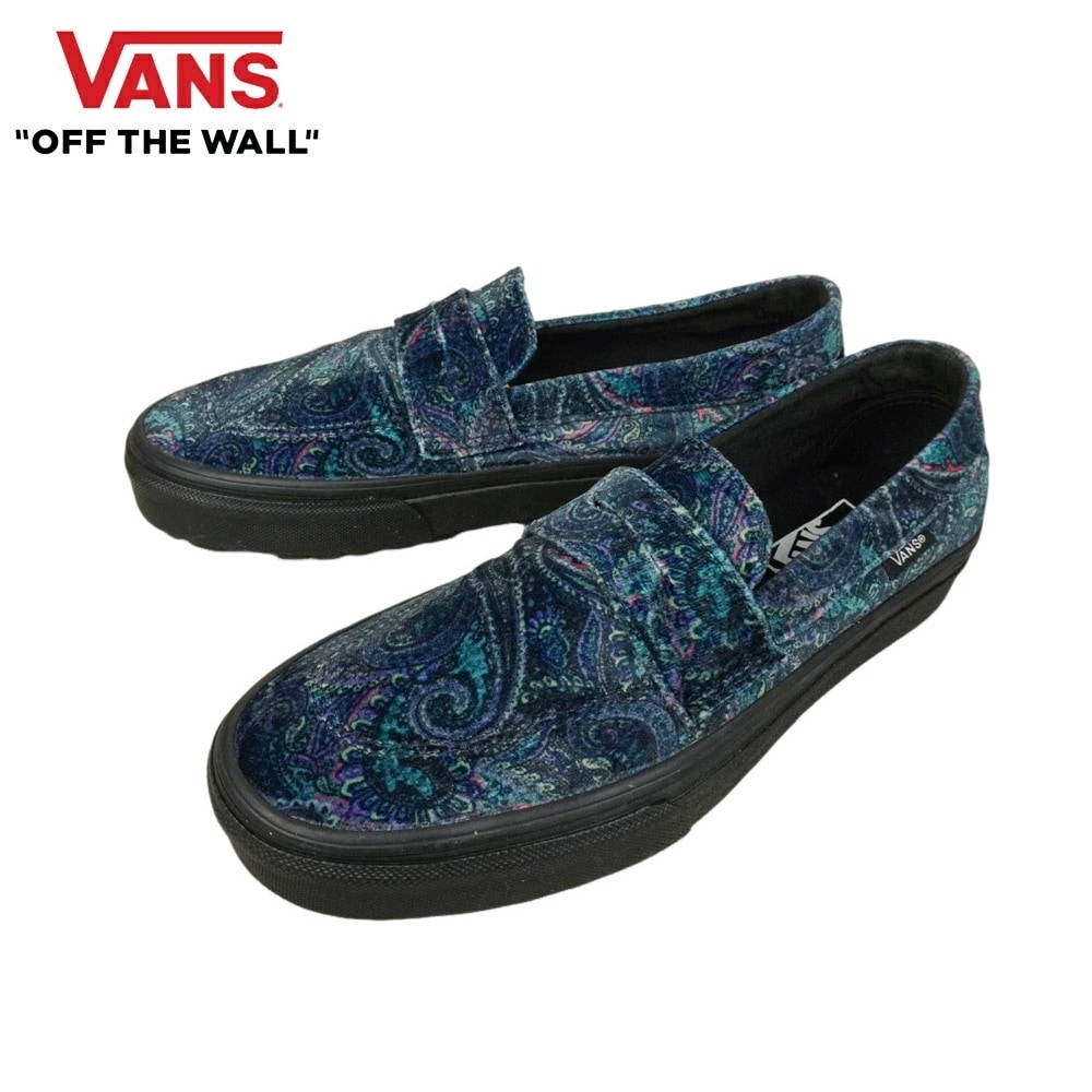 バンズ VANS ヴァンズ【箱無し】STYLE 53 スタイル53 ローファーVELVET PAISLEY ベルベットペイズリーメンズ レディース スニーカー
