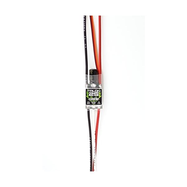 Castle Creations Talon 25-25 Amp Electronic Speed Controller with Heavy Duty BEC 並行輸入品