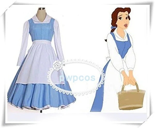 ２点で13o円OFF！【早割り】【即納】今だけの特別価.格!コスプレ ハロウィン イベント仮装 ワンピース コスチューム コスプレ衣装 ベル 美女と野獣 イベント用品