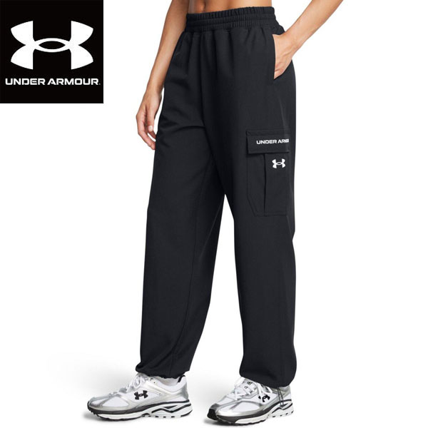 アンダーアーマー UNDER ARMOUR スポーツスタイル ウーブン カーゴパンツ 1388586 レディース