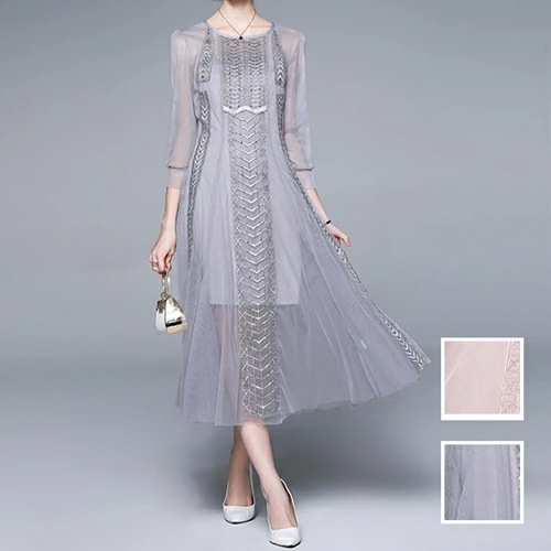 パーティードレス 結婚式 ワンピース ロング マキシ丈 オケージョン ドレス 韓国 ファッション レディース 春 夏 秋 ブライダル お呼ばれ コーデ 成人式 二次会 同窓会 20代