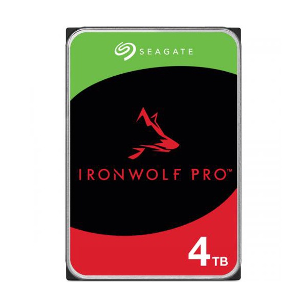 IronWolf Pro 3.5 データ復旧3年付 4TB HDD(CMR) メーカー5年保証 24時間稼働 PCNAS用 RVセンサー付 ST4000NT001