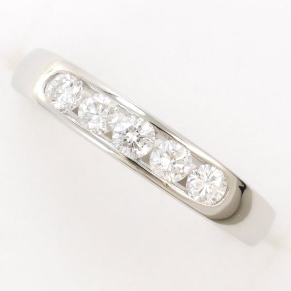 PT900 プラチナ リング 指輪 8号 ダイヤ 0.30 総重量約3.5g ジュエリー 中古