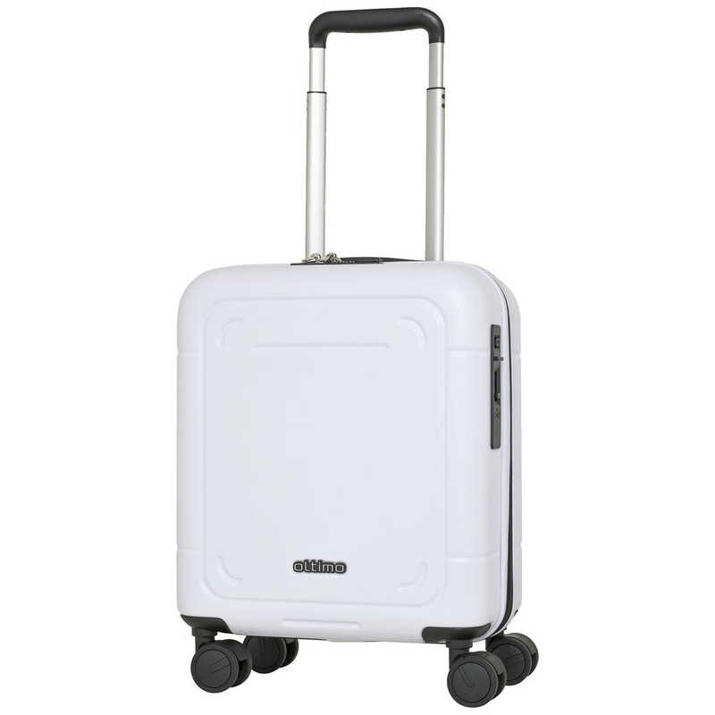 オルティモ　ストッパー付きキャリーケース ホワイト [TSAロック搭載 /約23L /1泊～2泊]　OT086138WH