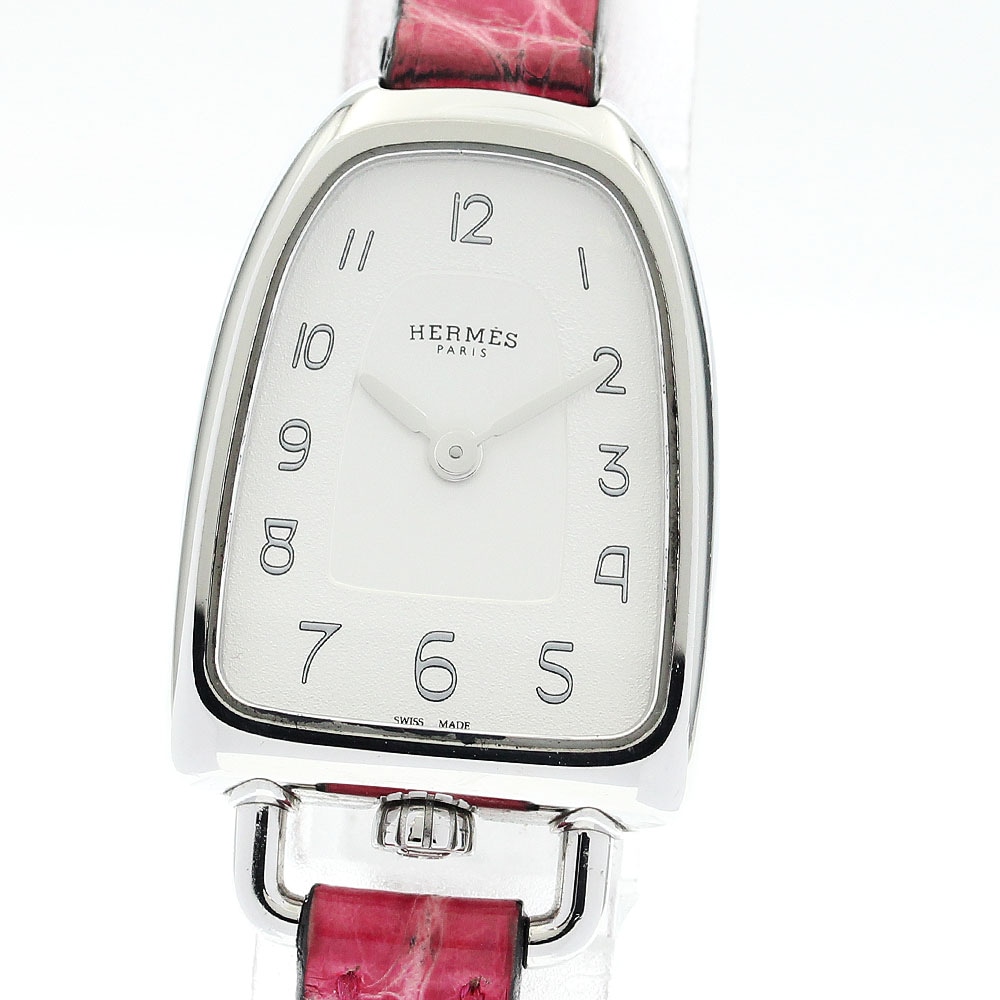 エルメス HERMES GA1.110 ギャロップ クォーツ レディース _885970【中古】