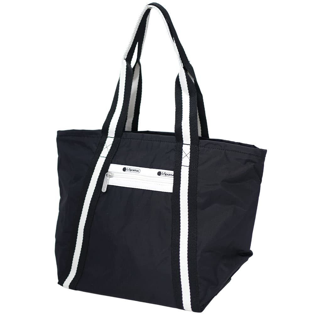 レスポートサック バッグ トートバッグ 肩掛け ユニセックス ブラック ホワイト LeSportsac EVERYDAY TOTE 1497E849 1497 E849