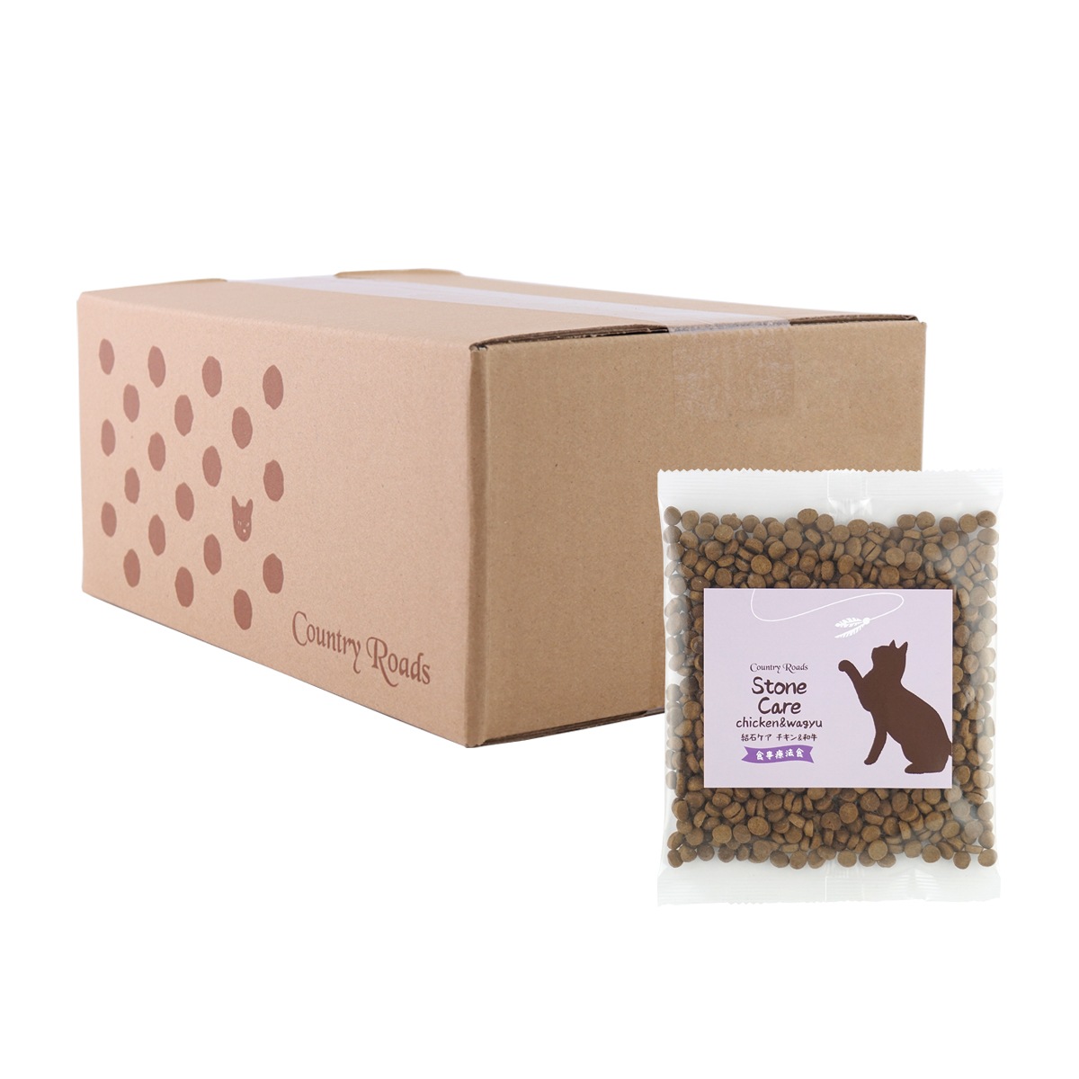 お魚でつくった結石ケア 食事療法食 チキン＆和牛風味 100g×12袋