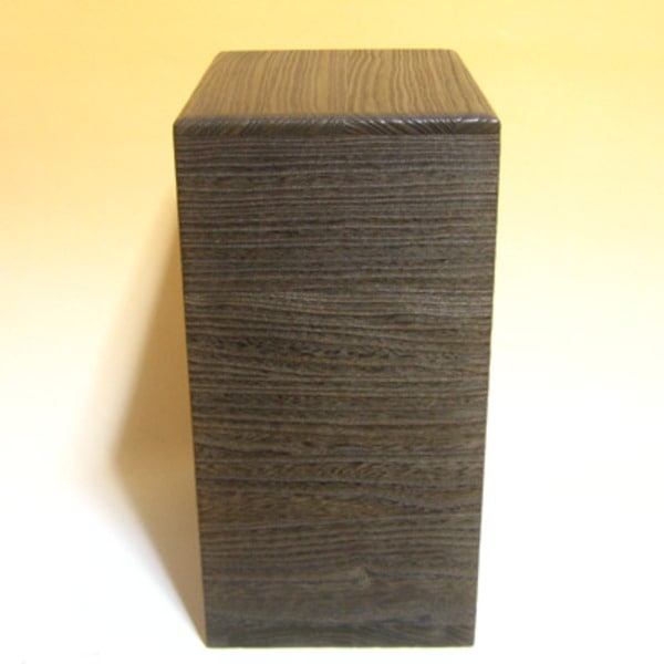 桐の米びつ/ライスストッカー (10kg用/焼桐) 縦長型 泉州留河 日本製