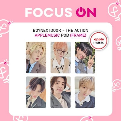 BOYNEXTDOOR mini5 applemusic トレカ６枚セット Qoo10] BOYNEXTDOOR The Acti