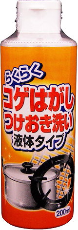 らくらくコゲはがしつけおき洗い液体タイプ セール 木村石鹸工業