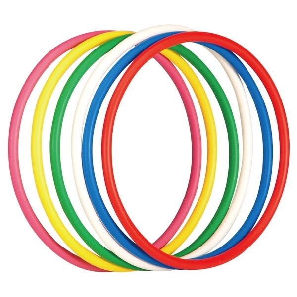 エバニュー EKB191 体操リングS(6色組) メーカー直送