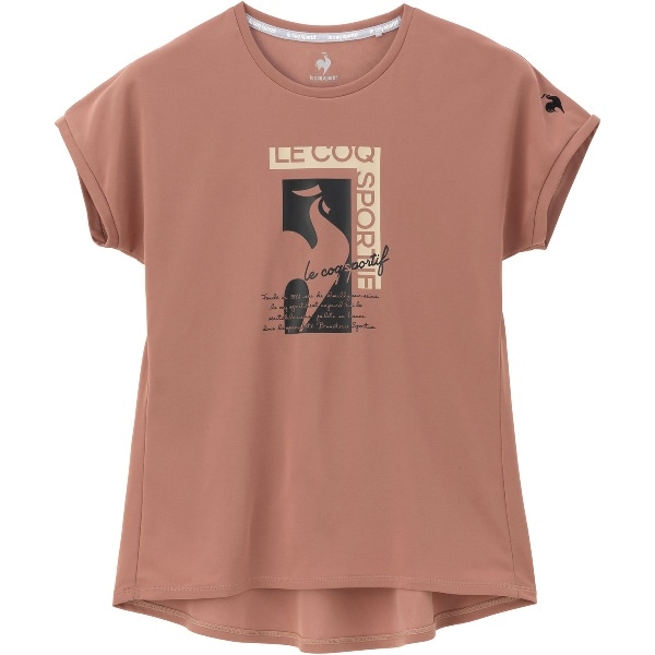 ルコック Le coq sportif プラクティスシャツ テニス プラクティスシャツ LN4FHT51L-PK00 レディース 半袖