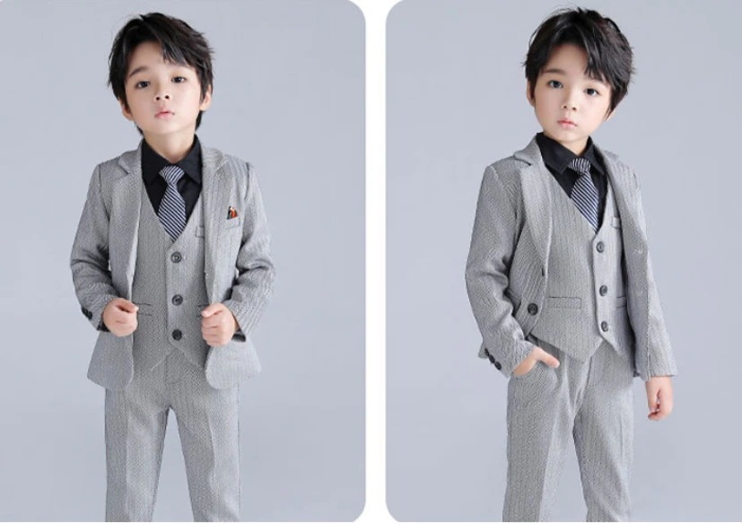 スーツ 男の子 卒業式 フォーマルスーツ 5点セット 90cm - 170cm ネイビー ジュニア 入学式 卒園式 入 キッズ 子供 子供服フォーマルスーツ