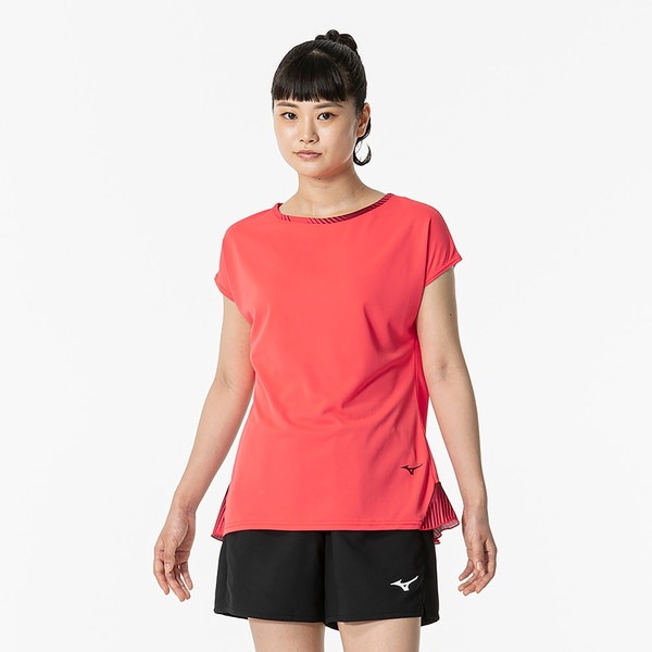 MIZUNO ミズノ ゲームシャツ ラケットスポーツ ウィメンズ ゲームウエア 62JAB20663