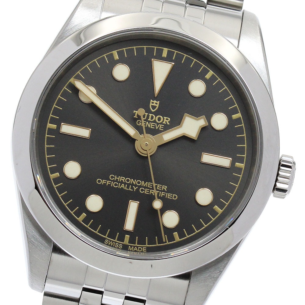 チュードル TUDOR 79640 ブラックベイ36 自動巻き ボーイズ 極美品 箱・保証書付き_891204【中古】