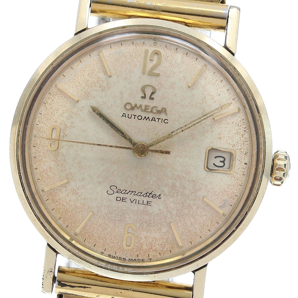 オメガ OMEGA シーマスターデビル デイト ワンピースケース 自動巻き メンズ _939727【中古】