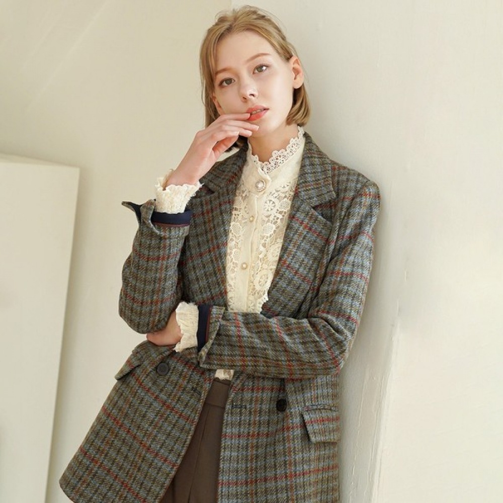 (リアーナニューヨーク) ヘリテージチェックウールジャケット RPIWJK060 15,901円