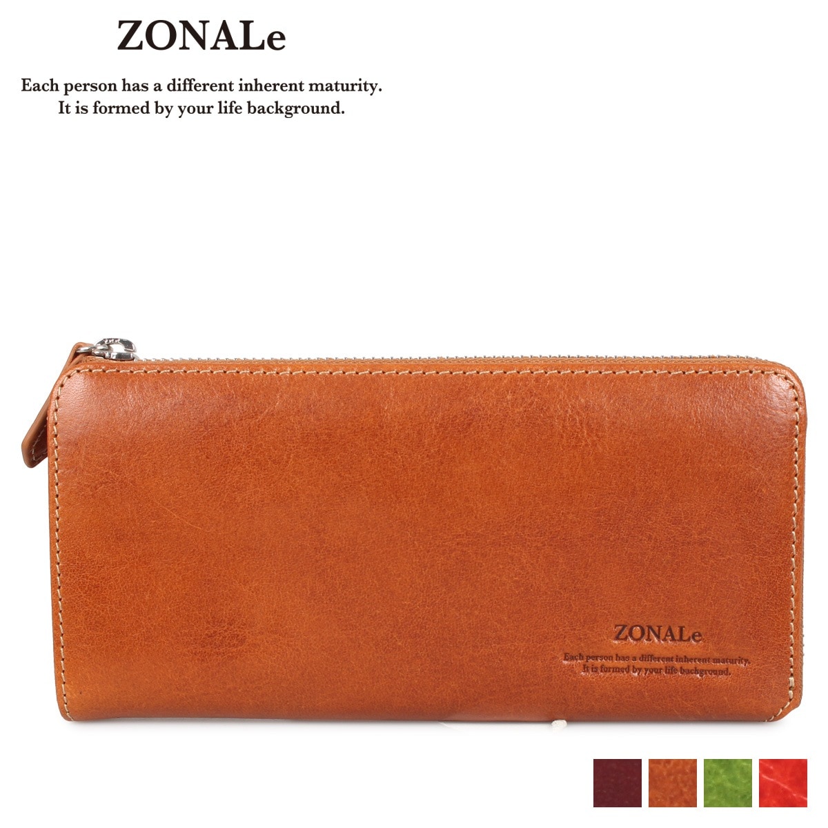 長財布 メンズ L字ファスナー 本革 RENZINA 31086