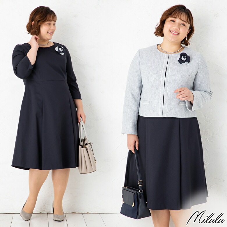 タックワンピ アンサンブル / スーツ レディース ワンピース スーツ ママ 卒業式