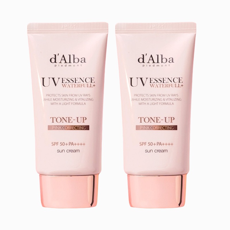 1+1 ダルバ ウォータープール ピンク トーンアップ 日焼け止め 50ml+50ml/30時間 ピンクビーム