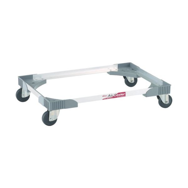 ワコーパレットアルミアングルドーリー（エアーキャスター仕様） WA-75-75G-GR 1台 12,766円