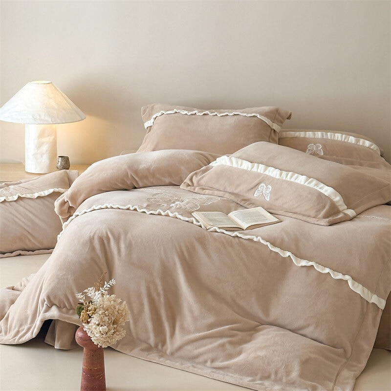 布団セット シングル 4点セット 3点セット 掛け布団 敷き布団 枕 まくら 洗える カラー リバーシブル シワになりにくい 掛布団カバー267