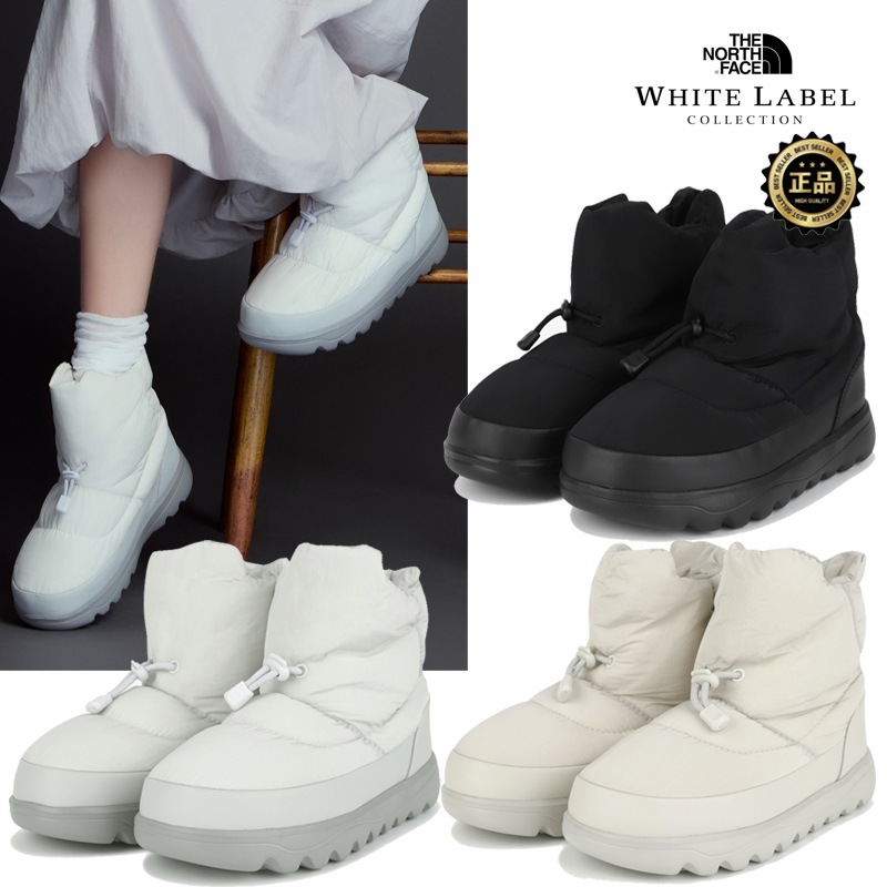 NS87R73 WHITE LABEL WS STRING SHORT BOOTS 韓国限定ライン レディース 防寒性 冬 中綿入 軽量 滑り止め 防風 保温 クッション フィット コーデ提案 パンツ