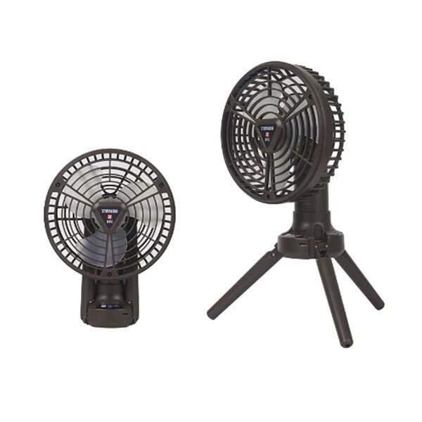 ポータブルファン 三脚付き 小型扇風機 ナイトライト付き シーリングファン コンパクト USB充電 キャンプ アウトドア 車中泊 釣り 登山