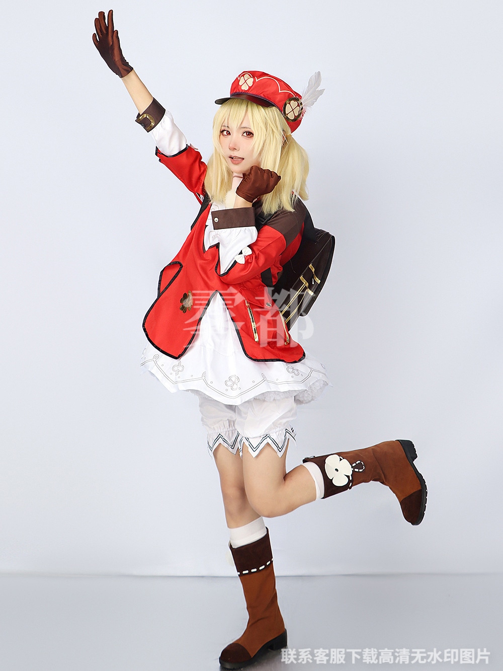 クレー 原神 コスプレ 花火騎士 Klee セットアップ