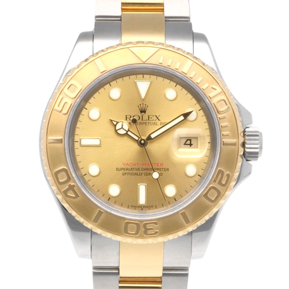 ロレックス ヨットマスター オイスターパーペチュアル 腕時計 ステンレススチール 16623 自動巻き 1年保証 ROLEX 中古 792,000円