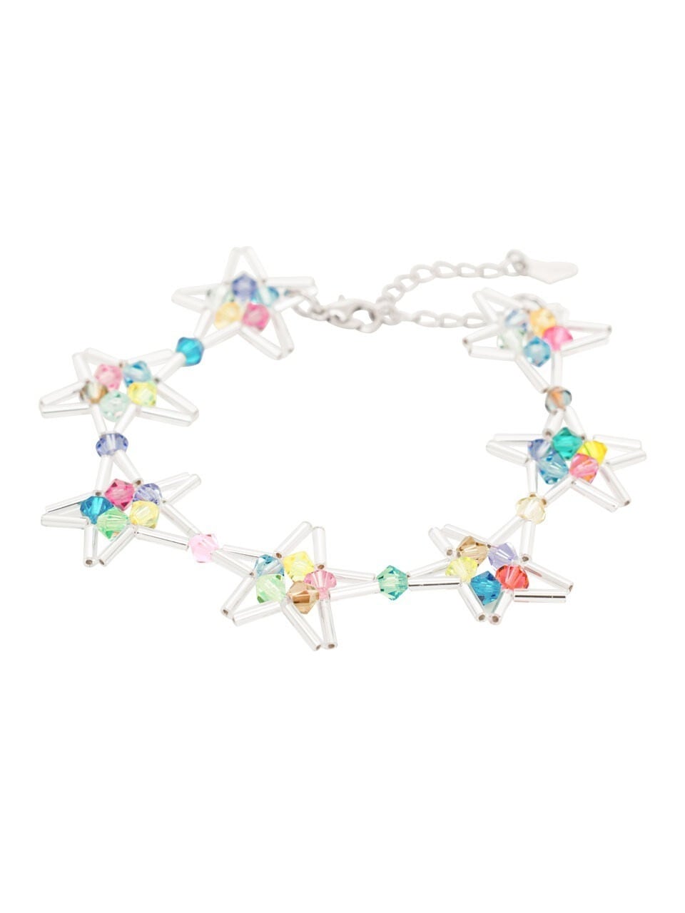 ブレスレット SWINGSETSeasonless STAR Beads Bracelet (Rainbow)
