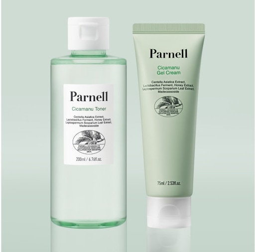 パーネル シカマヌ トナー 200ml + シカマヌ クリーム 75ml 2点セット