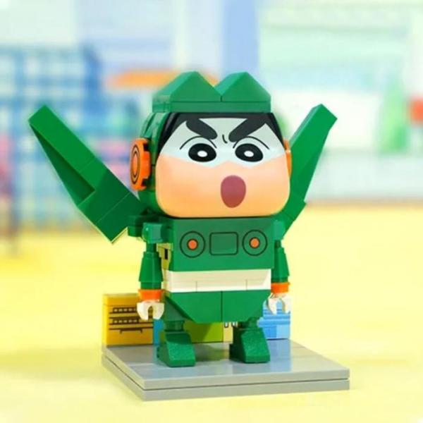 G31K8OQ クレヨンしんちゃん クレヨンしんちゃん ガンダムロボット ブロック ブロック玩具