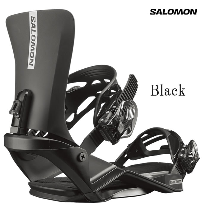 新品未使用 24-25 SALOMON BINDING RHYTHM BLACK S安心保証 即日発送 土日祝発送OK 58