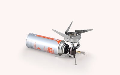 他サイト： 屋外専用 アウトドア用シングルバーナー FORE WINDS(フォアウィンズ) 火力2.7kw コンパクトキャンプストーブ 日本製　シルバー FW-CS01-JPの商品画像