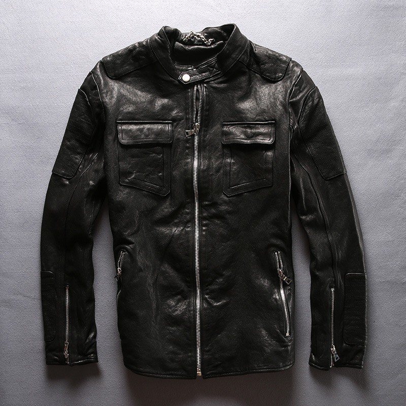 本革ジャケット バイク用 レザージャケット メンズ 革ジャン 革ジャケット バイクジャケット バイク 21,241円