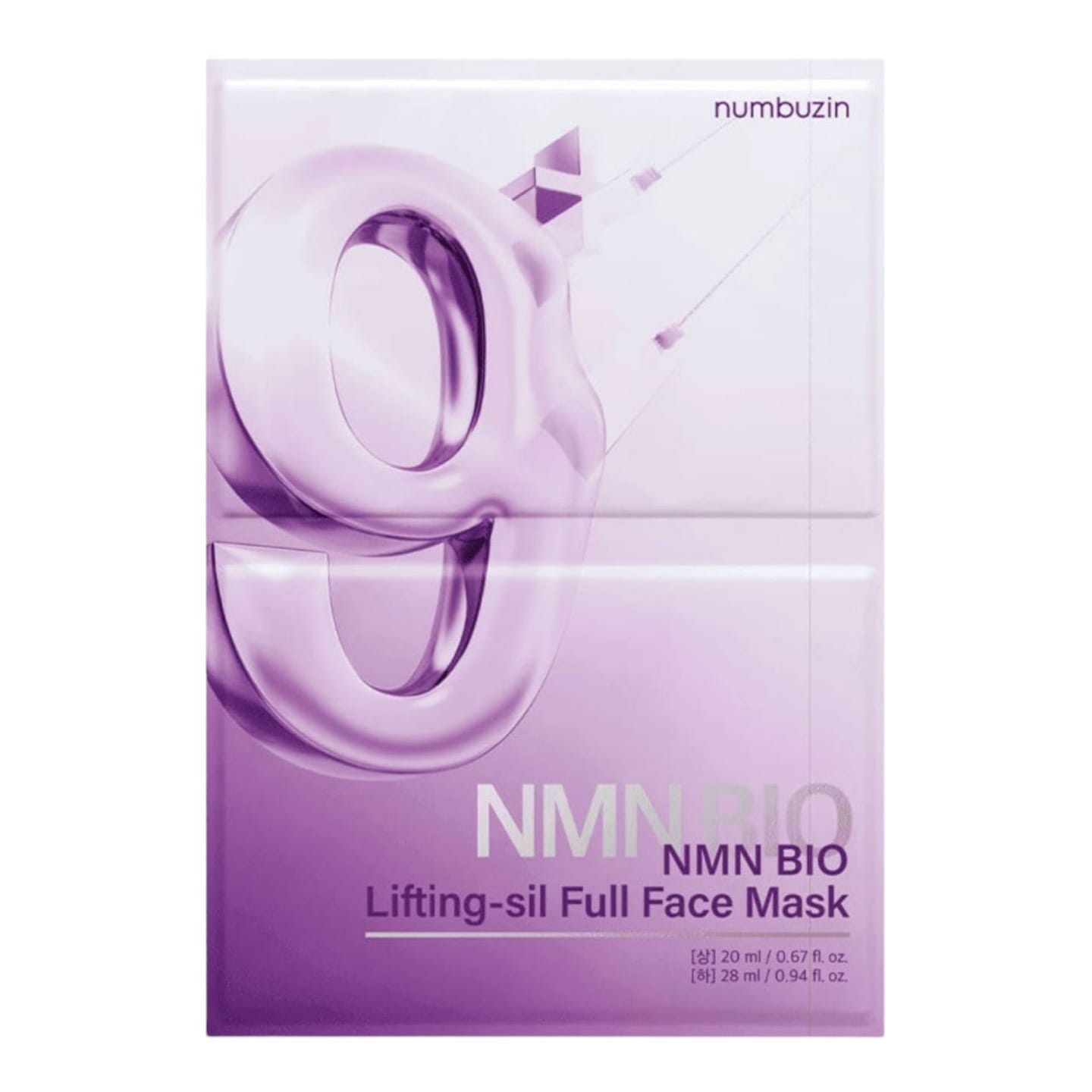 9番 BIOリフティング フルフェイスパック 4枚