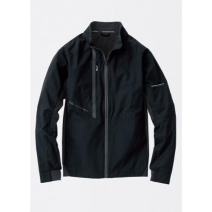 桑和 7308-00 長袖ブルゾン Sサイズ ブラック(4) G.G.