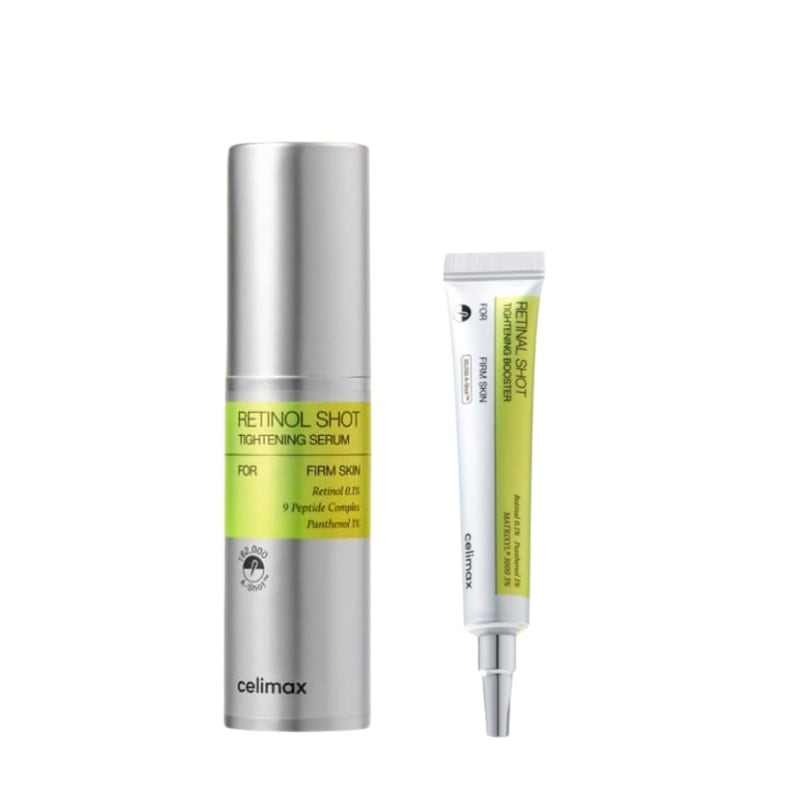 【大人気】[レチノールセット組成] レチノールショットタイトニングブースター15ml+レチノールショットタイトニングセラム30ml