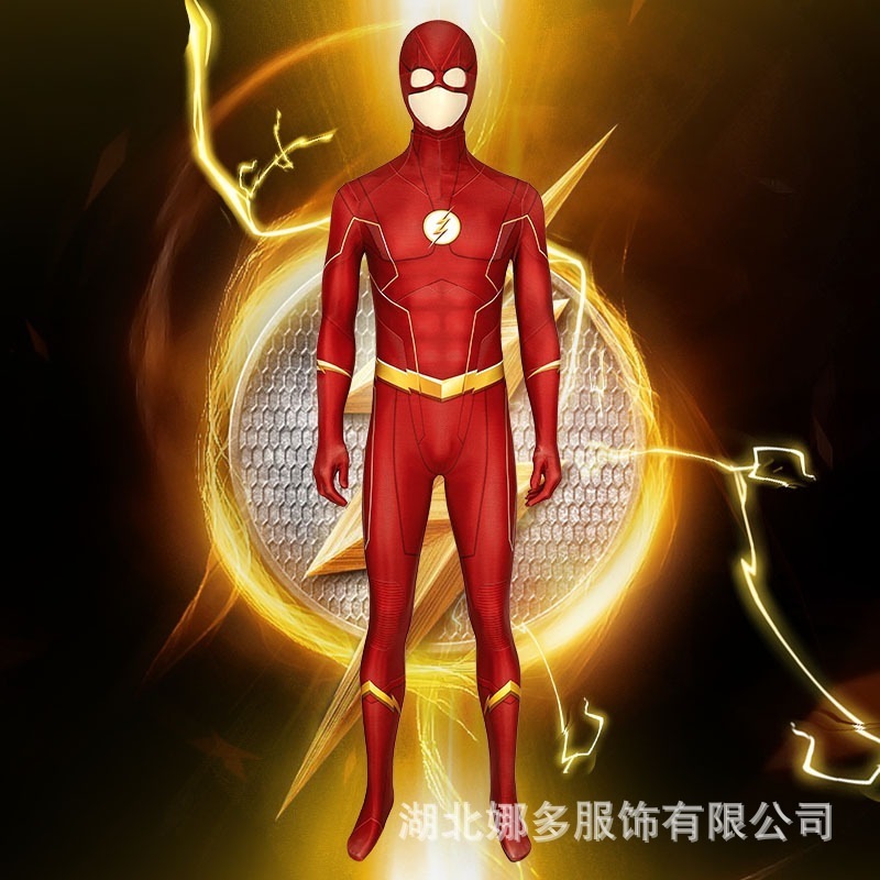 フラッシュ シーズン6 バリーアレン Cos衣装 フラッシュ タイツ 男性 J19037cb