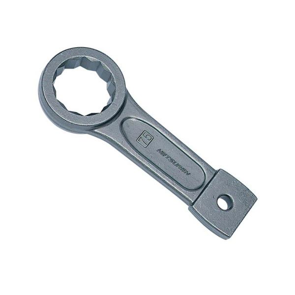 ネツレン メガネ打撃スパナ 46MM 作業工具 スパナ 特殊レンチ