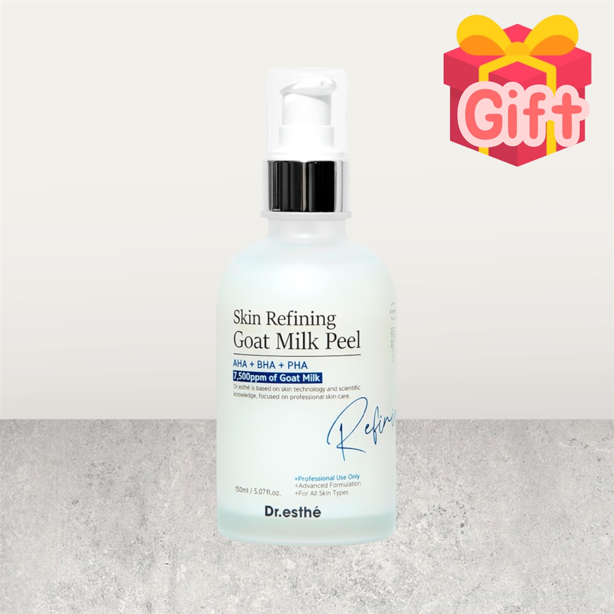 Dr.esthe Skin Refining Goat Milk Peel 150ml AHA BHA PHA Peeling ドクターエステ ゴートミルクピーリング 角質ケア 毛穴ケア