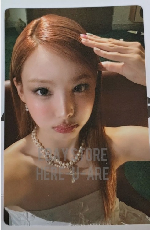 TWICE NAYEON photocard サノク 公式 Broadcast photocard PC gongbang 2nd mini album NA ABCD