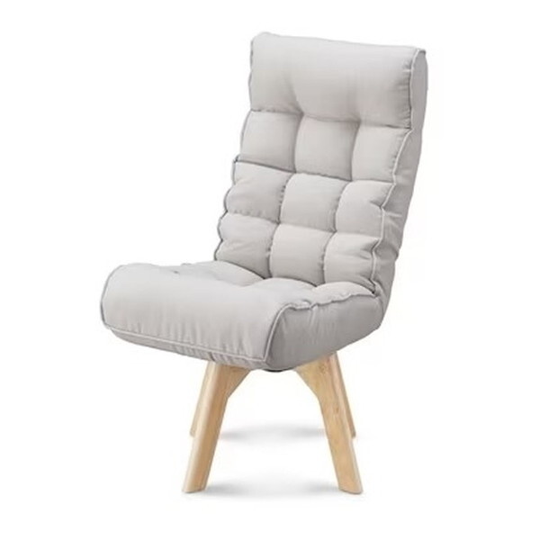 FACN-Kアイボリー [回転ファブリックチェア] メーカー直送